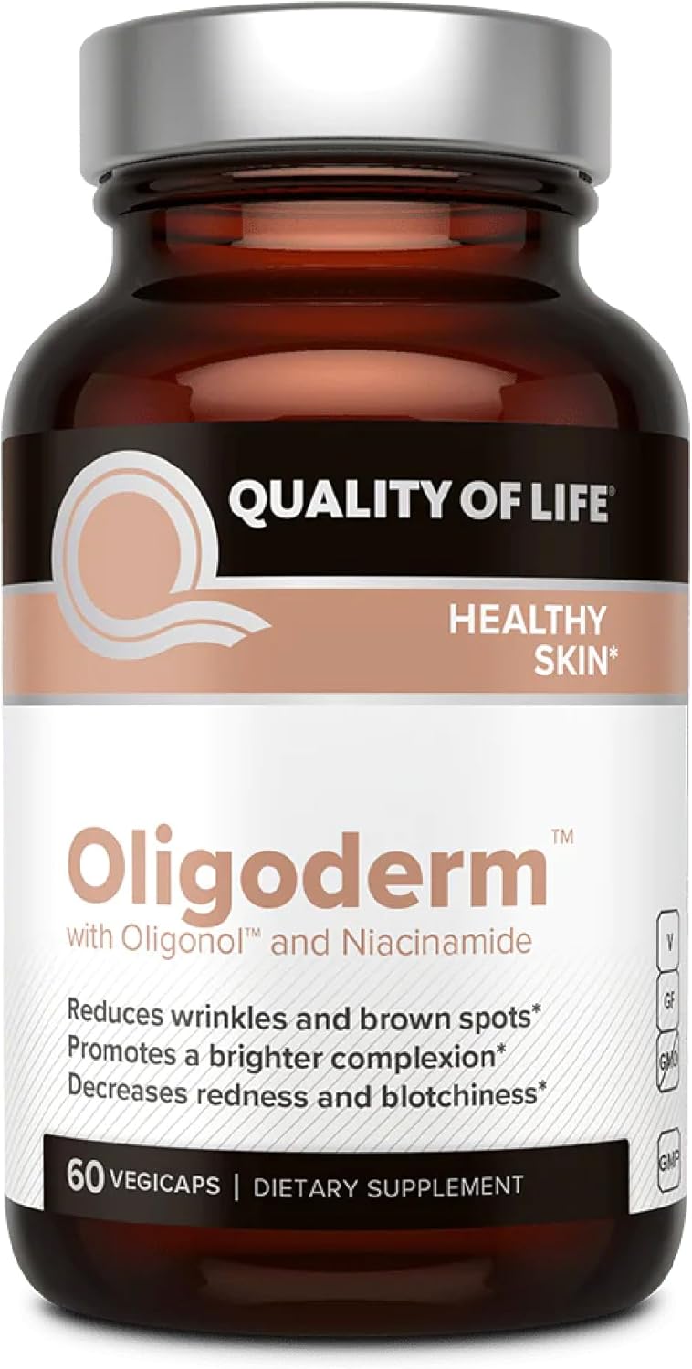 Quality of Life Oligoderm Skin Support Supplement for Healthy Skin - Image 1