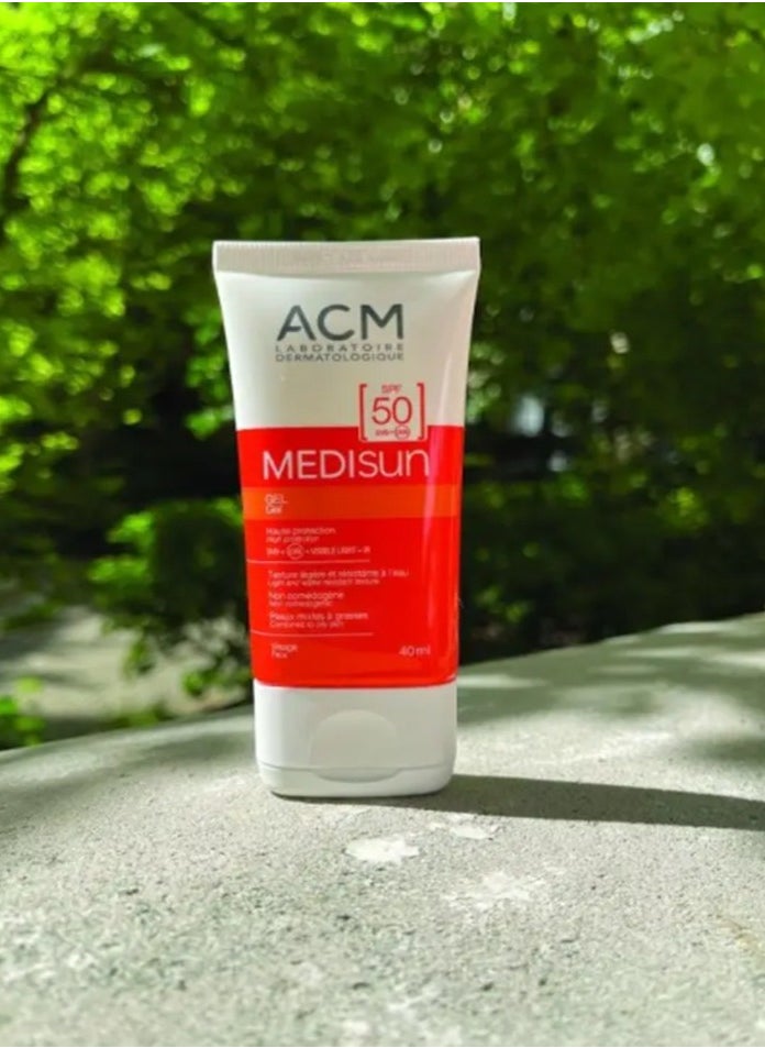 ACM ICM Midi Sun Sunscreen Gel SPF 50+ - 40ml  - Image 3