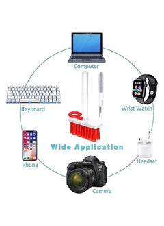 Generic 5-in-1 Soft Multi-Function Cleaning Brush For Keyboard Lens Bluetooth Headset Air Pods Laptop  - Image 4