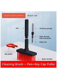 5-in-1 Soft Multi-Function Cleaning Brush For Keyboard Lens Bluetooth Headset Air Pods Laptop