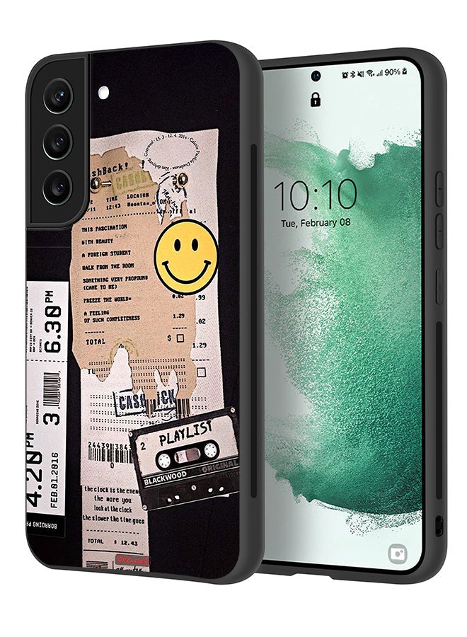 Tolwak Samsung Galaxy S22 Plus 5G Protective Case Cover Playlist Sticker - Image 1