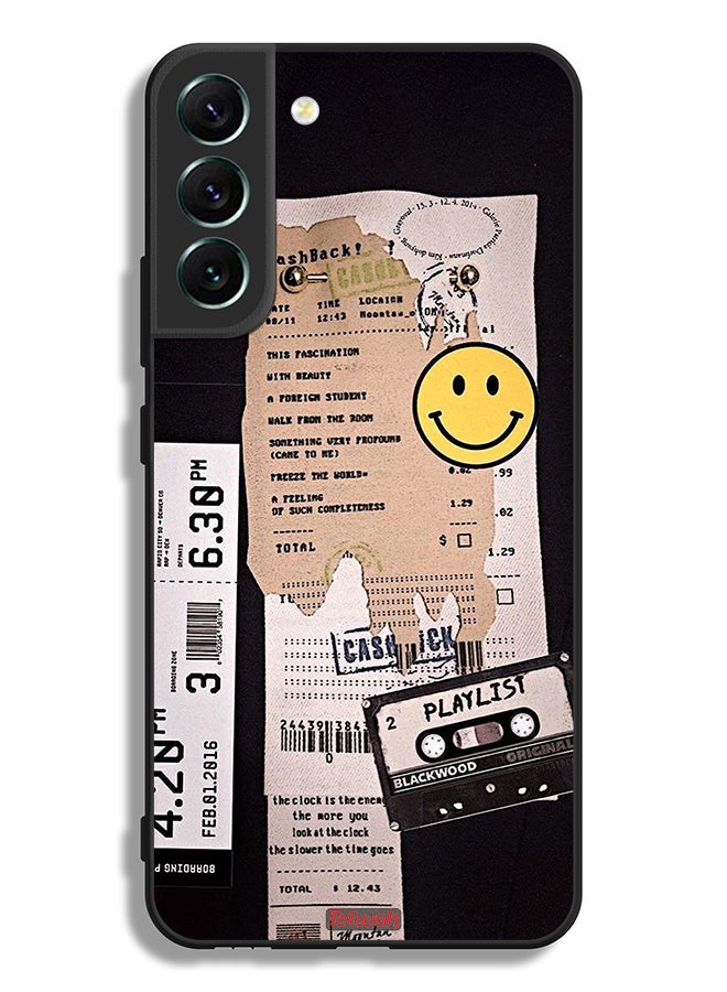 Tolwak Samsung Galaxy S22 Plus 5G Protective Case Cover Playlist Sticker - Image 3