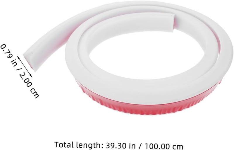 Gadpiparty Water Retaining Strip Kitchen Sink Splash Guard Sturdy Water Dam for Preventing Spillage Easy Install Flexible Barrier Strip - Image 2