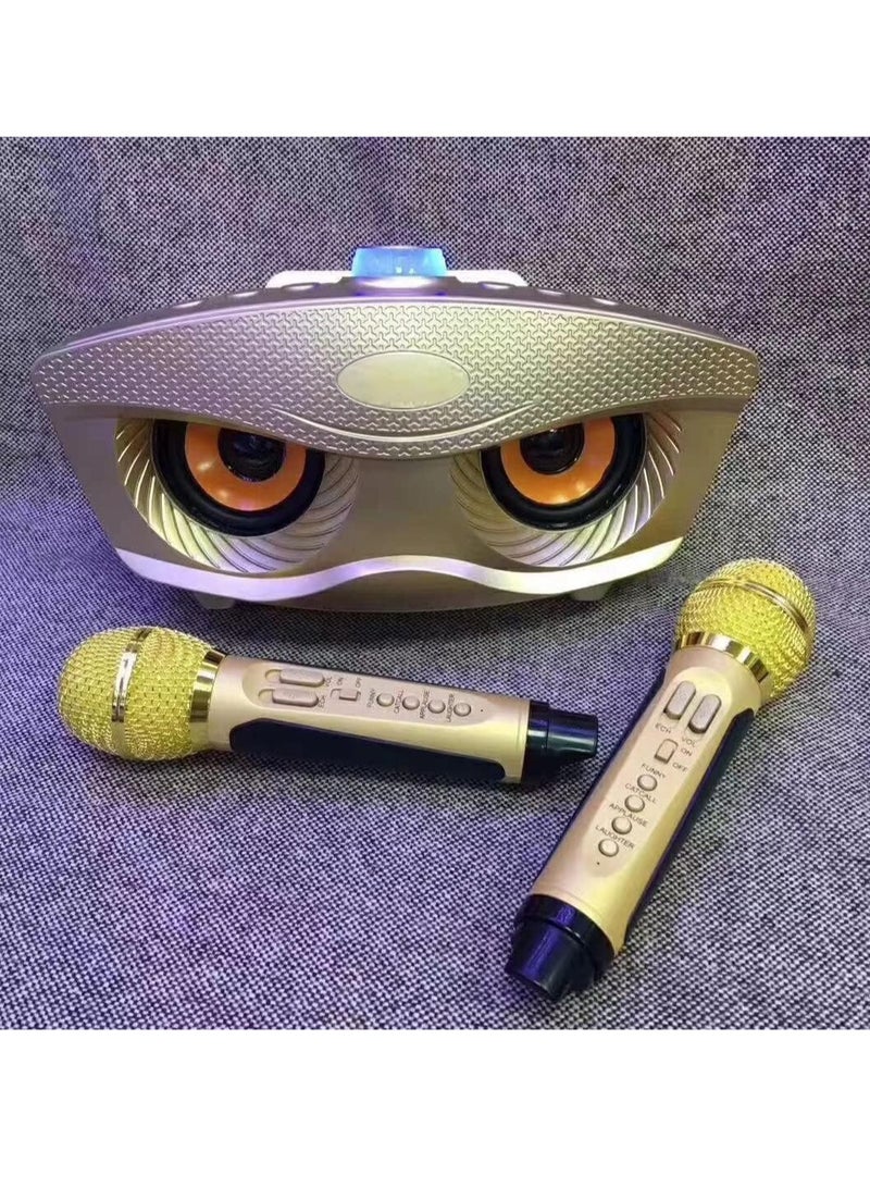 "Wireless Bluetooth Speaker with 2 Microphones SD306 Plus – Portable Karaoke Machine with Mixer System for DJ Parties, Church Events, Weddings, and Home Use" - Image 1