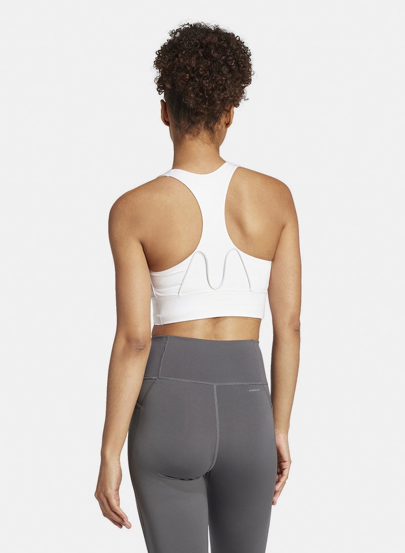 Adidas Run Pocket Medium Support Bra - Image 1