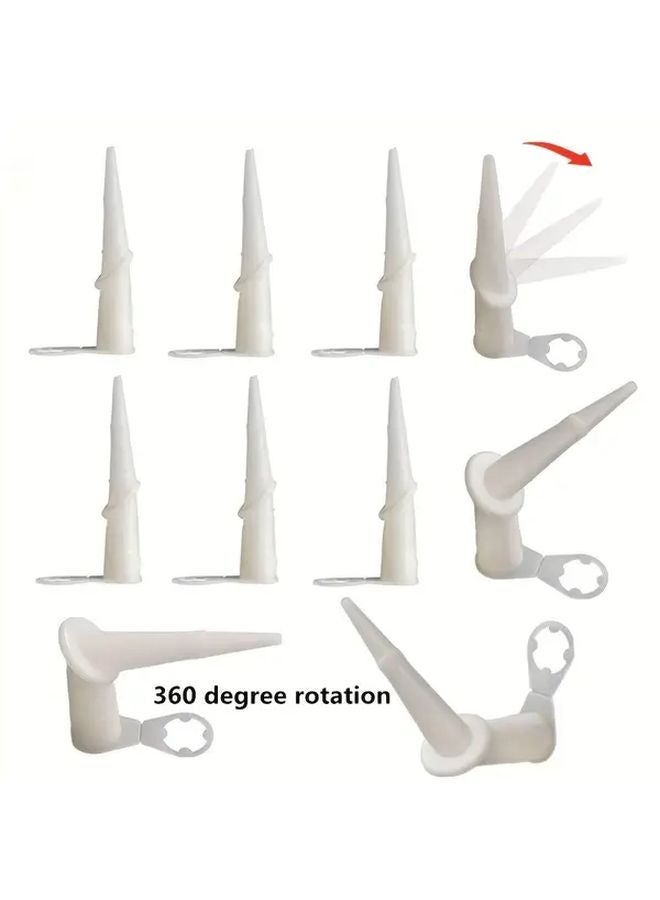 Rotatable Plastic Glue Nozzle Cap 1pc Household Sealant Application Tool - Image 5