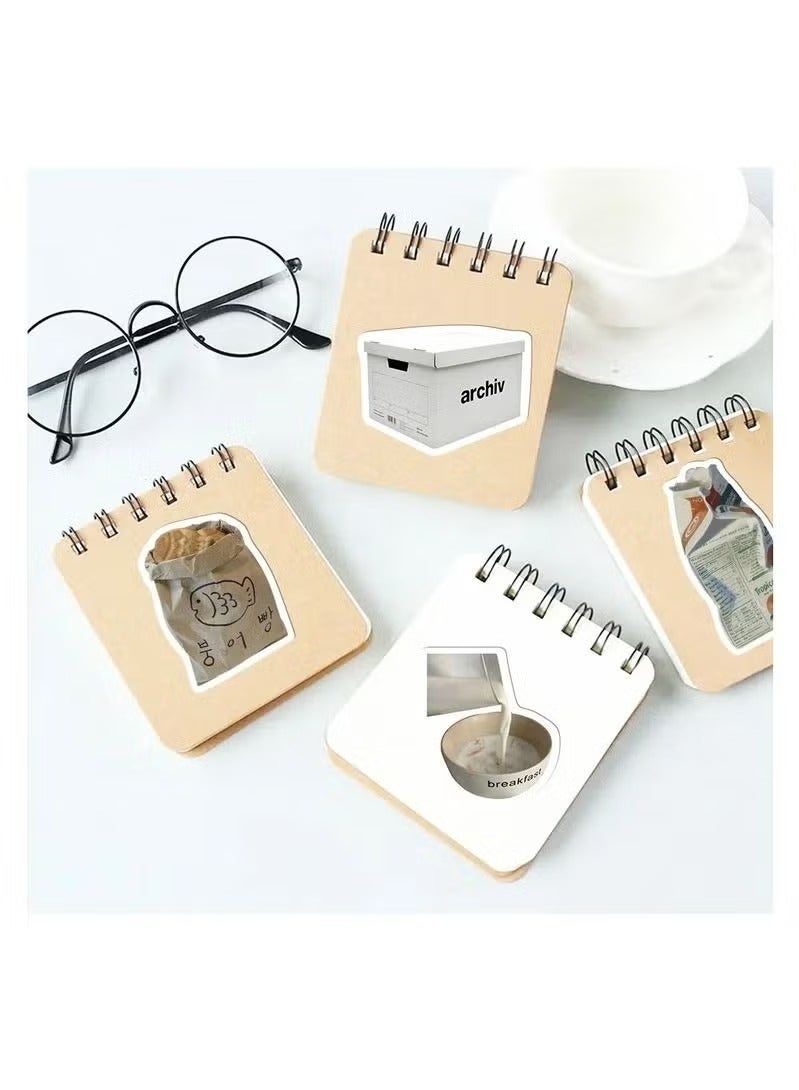 57 PCs Korean Minimalist Vinyl Stickers, Waterproof Decals for Electronic Devices, Phone Cases, Bottles & Planners, Cute Aesthetic Decor - Image 5