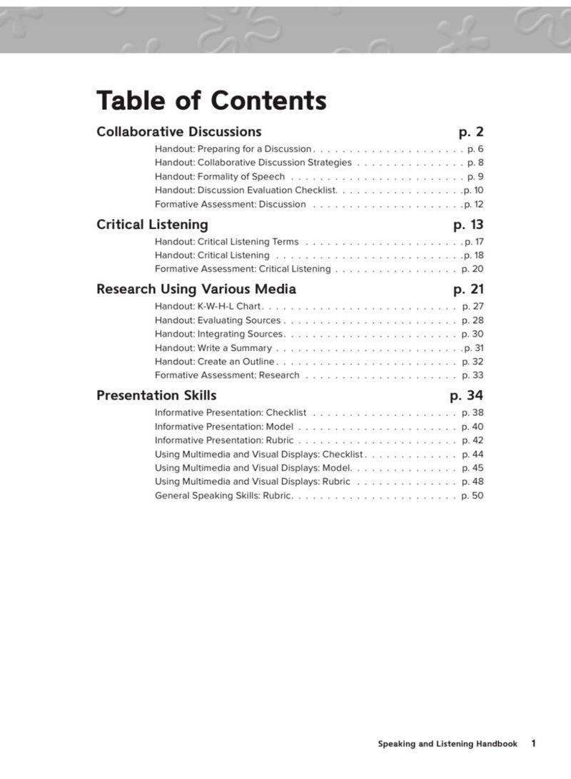 StudySync Speaking and Listening Handbook,Grade 6 - Image 3
