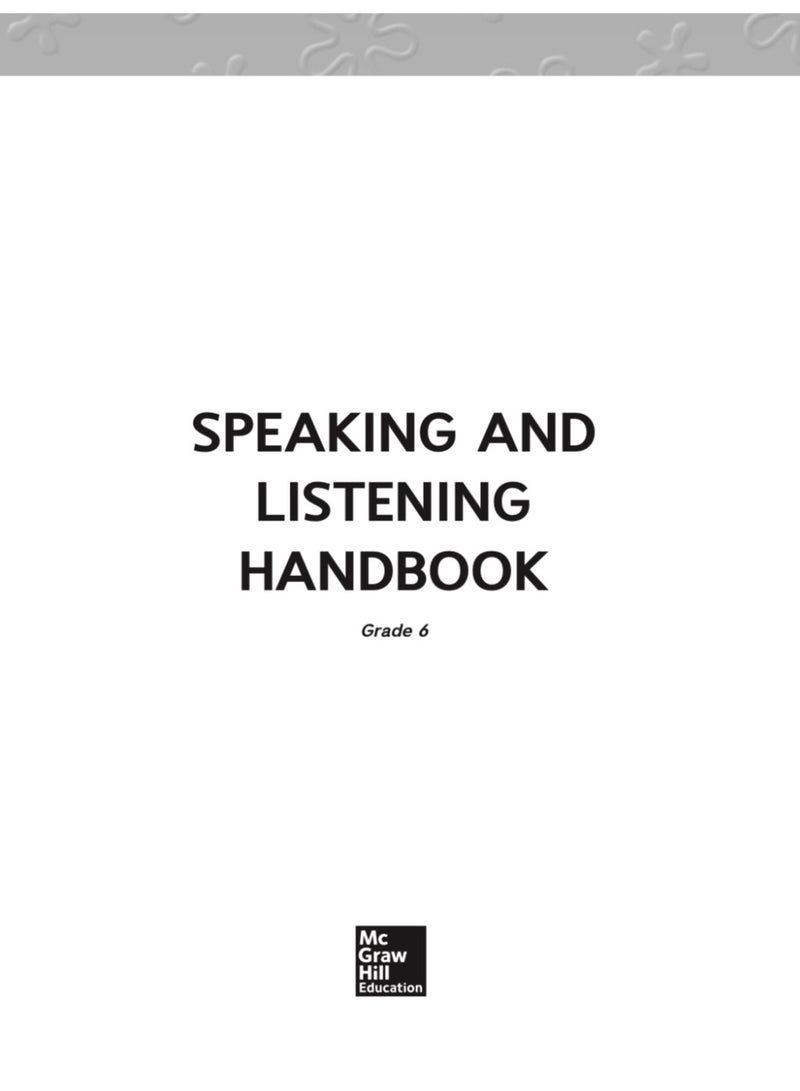 StudySync Speaking and Listening Handbook,Grade 6 - Image 4