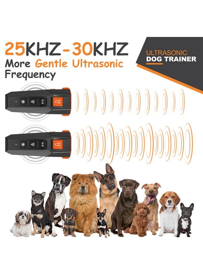 Dog Bark Deterrent & Clicker - Stop Bad Behavior Instantly | No Yelling, Just Point and Press! | Long-Range Ultrasonic, Humane Shock Collar Alternative with Wrist Strap Clicker for Easy Training - Image 3