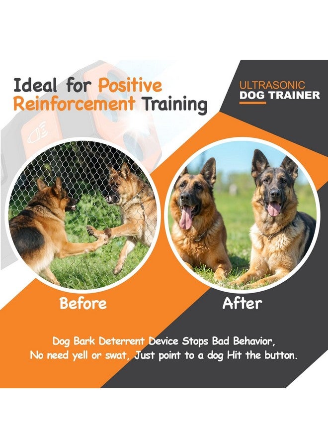 Dog Bark Deterrent & Clicker - Stop Bad Behavior Instantly | No Yelling, Just Point and Press! | Long-Range Ultrasonic, Humane Shock Collar Alternative with Wrist Strap Clicker for Easy Training - Image 4