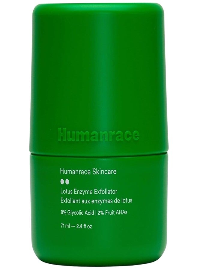 Humanrace 8% Glycolic Acid Lotus Enzyme Exfoliator, 2.4 fl oz, Refillable - Image 1