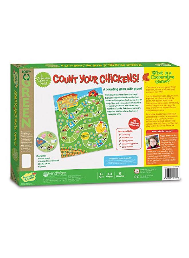 Peaceable Kingdom Count Your Chickens Award Winning Cooperative Counting Game For Kids - Image 5
