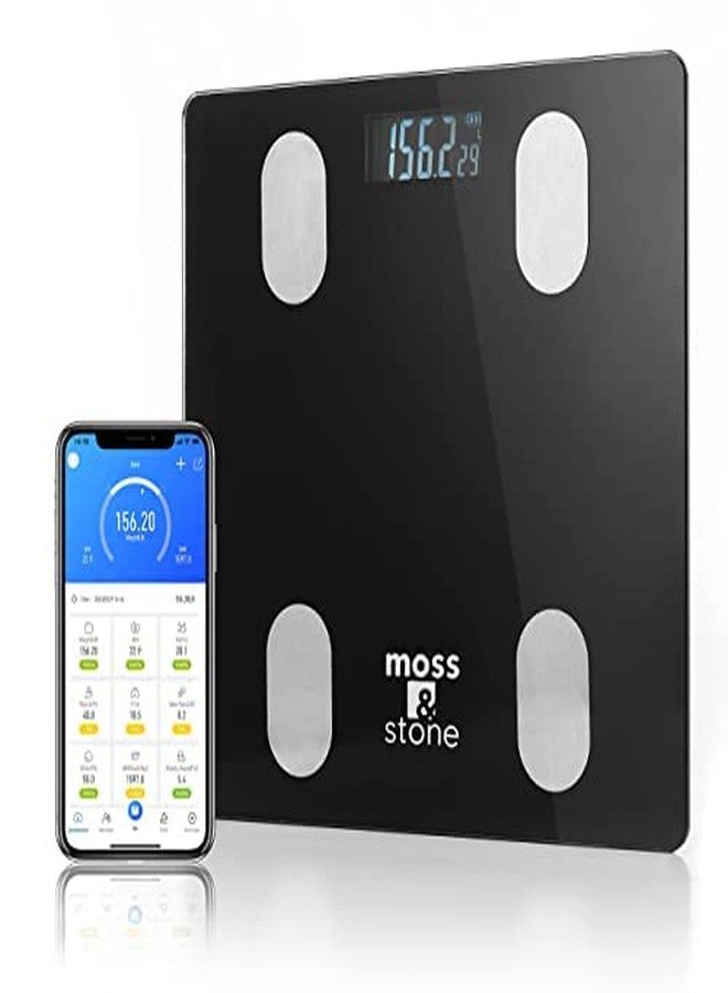 Moss & Stone Digital Body Weight Bathroom Scale Smart Scale - Image 1