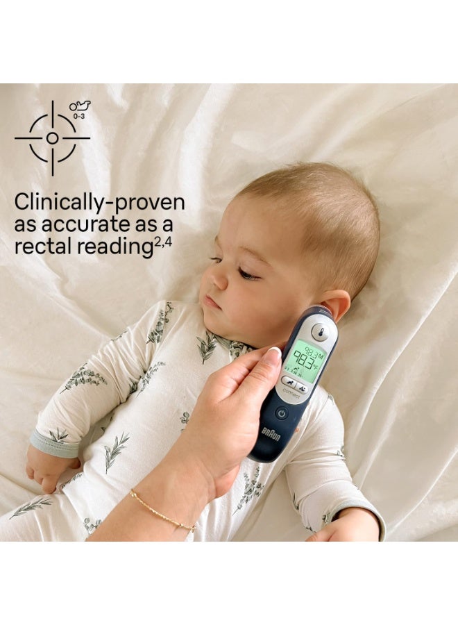 Braun ThermoScan 7+ IRT 6525 Healthcare Ear Thermometer with Age Precision and Color Coded Display, Temperature Screening, Fever, Fast Easy to Use and Night Mode - Black - Image 4