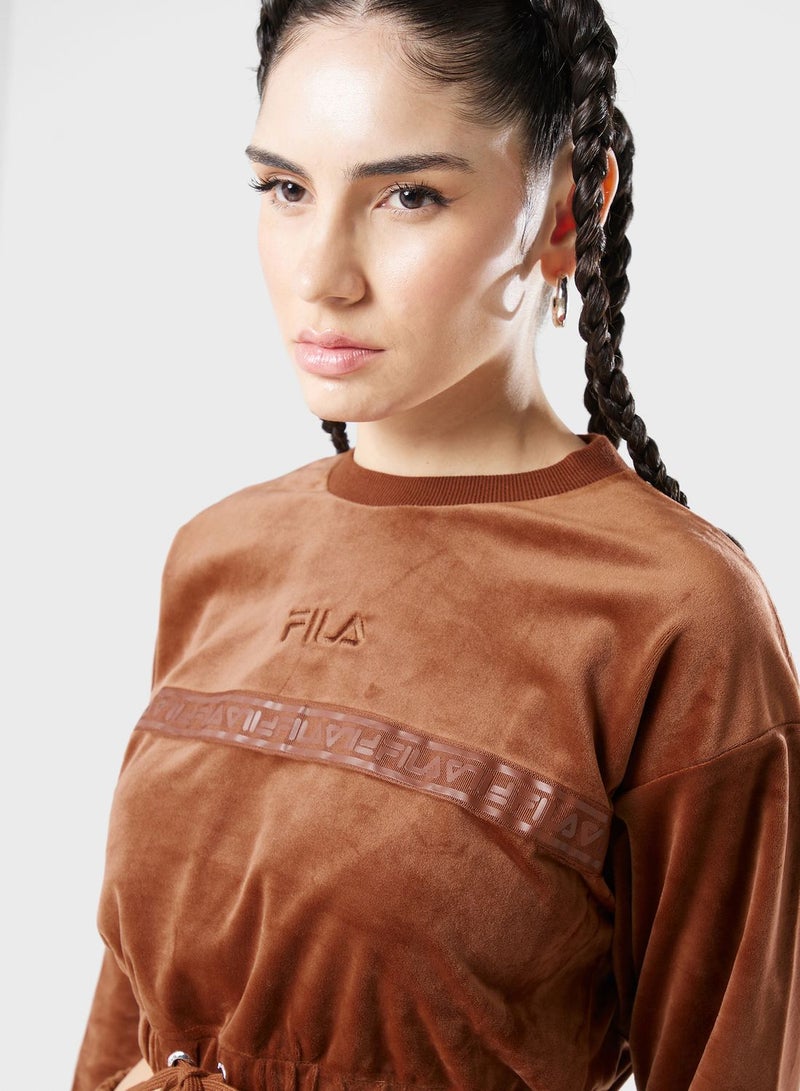 FILA Quinn Logo Sweatshirt - Image 1