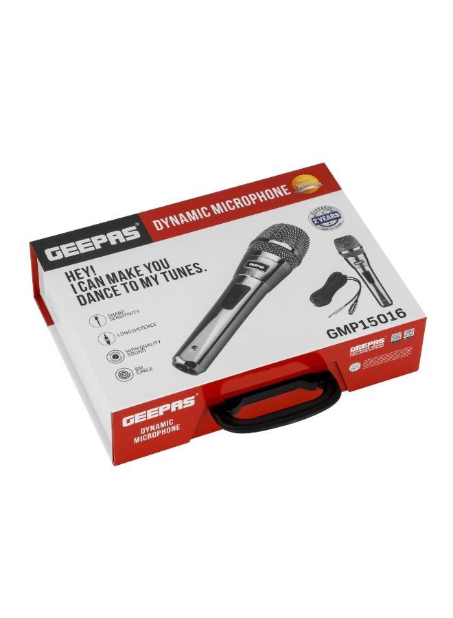 ميكروفون ديناميكي عالي الأداء: إعادة إنتاج صوت فائقة، وحساسية حادة، وقدرة على المسافات الطويلة (كابل 8 أمتار) - view 3