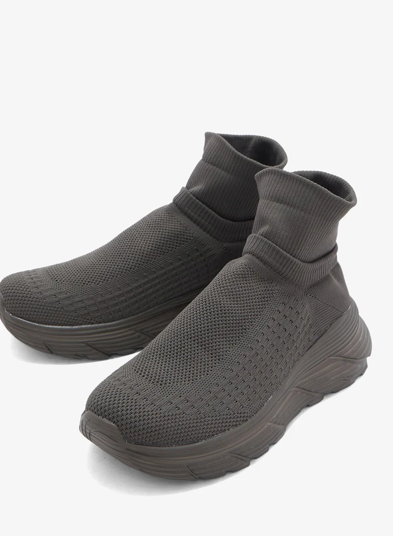 Seventy Five  Casual Pull On Knitted Sneakers for Men | Best Price UAE