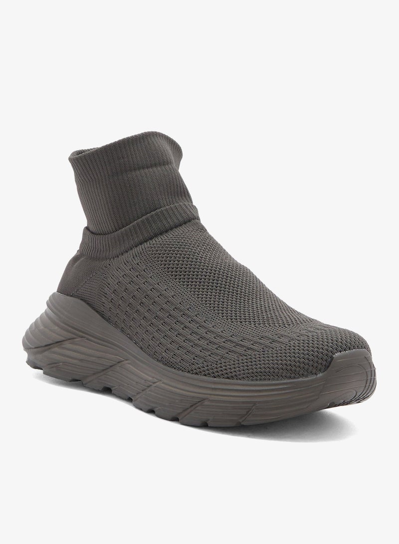 Seventy Five Casual Pull On Knitted Sneakers - Image 2