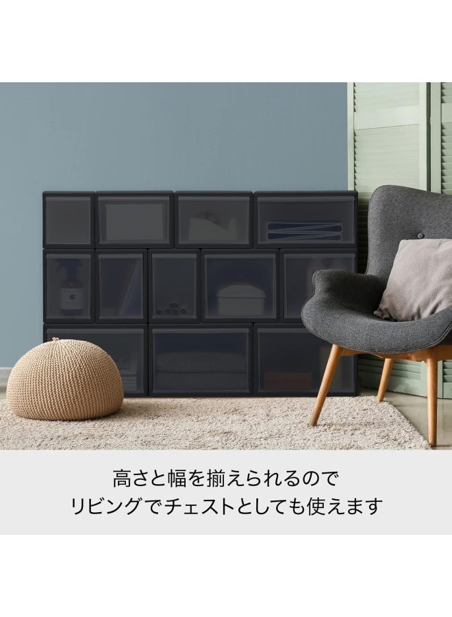 Like It 340mm Modular Storage Drawer Large Grey - Image 5