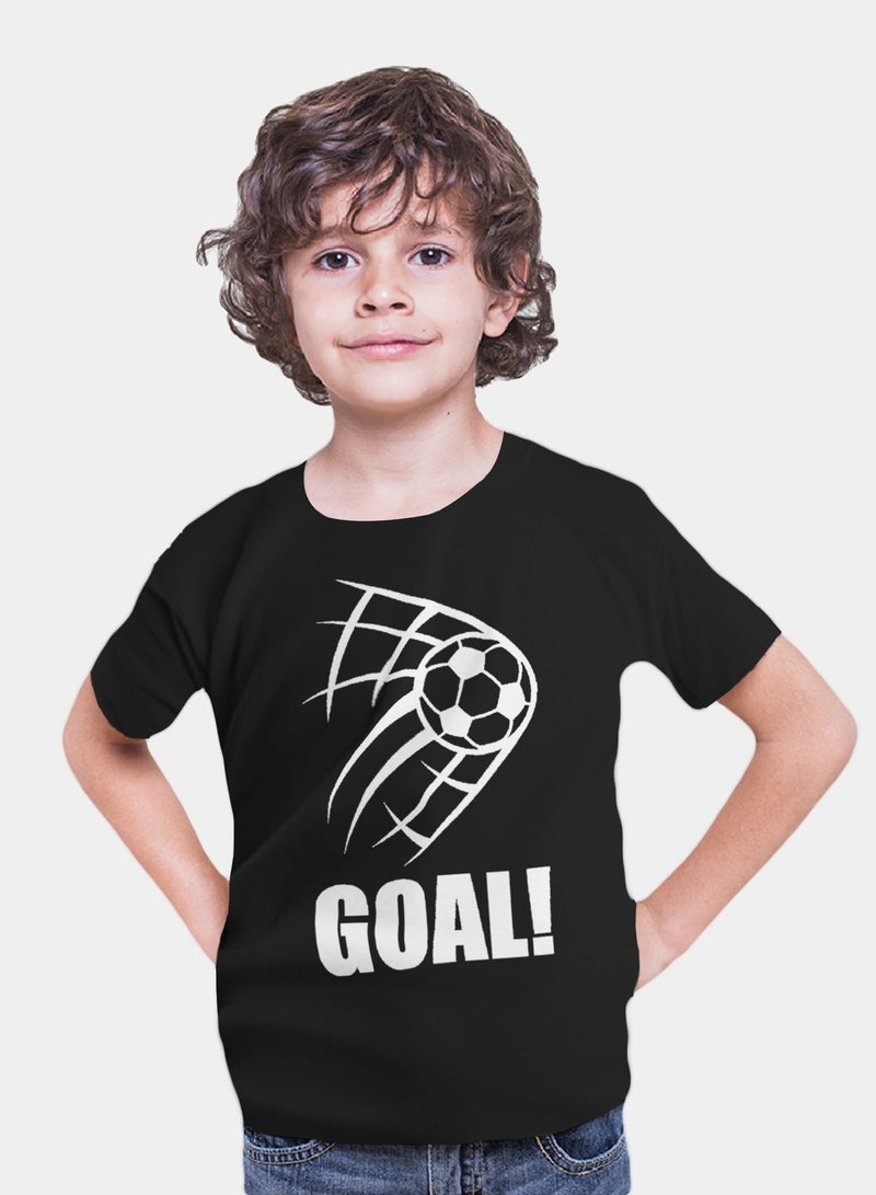 Fashion World Cotton T-shirt Printed with High-quality FOOTBALL - Image 1