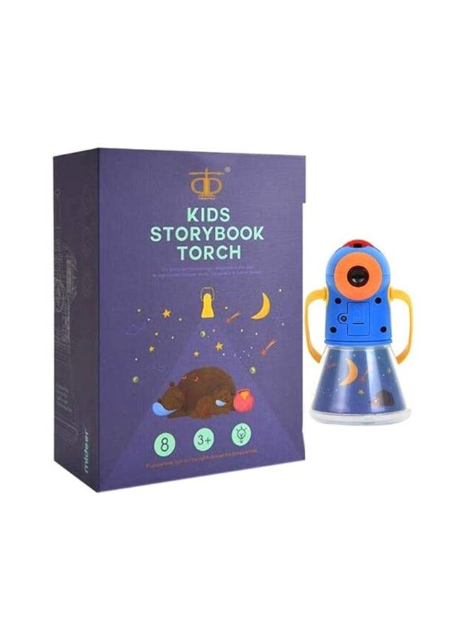 جهاز بروجيكتور لعرض كتاب قصصي مع ضوء فلاش طراز AMT899 - Image 1