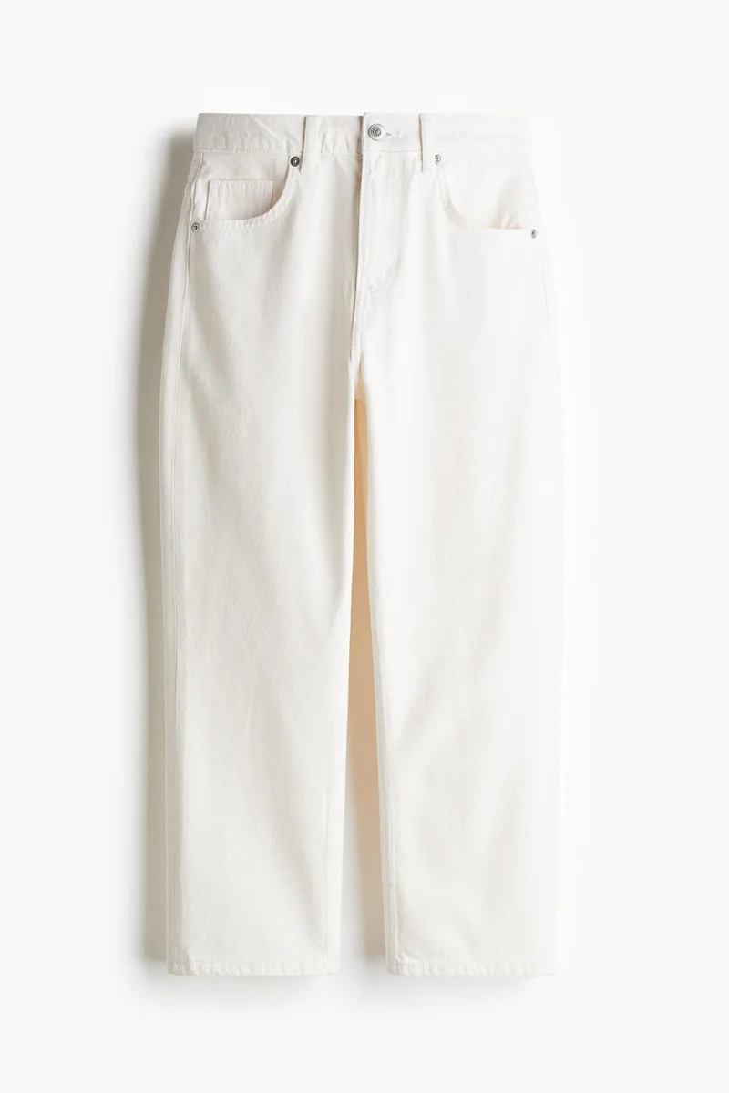 H&M Straight High Ankle Jeans