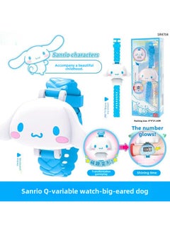 Genuine Smart Ultraman Watch Q Mecha Deformation Children Boys Girls Ultraman Hero Watch Toy-Color:Sanrio Watch-Big Ear Dog