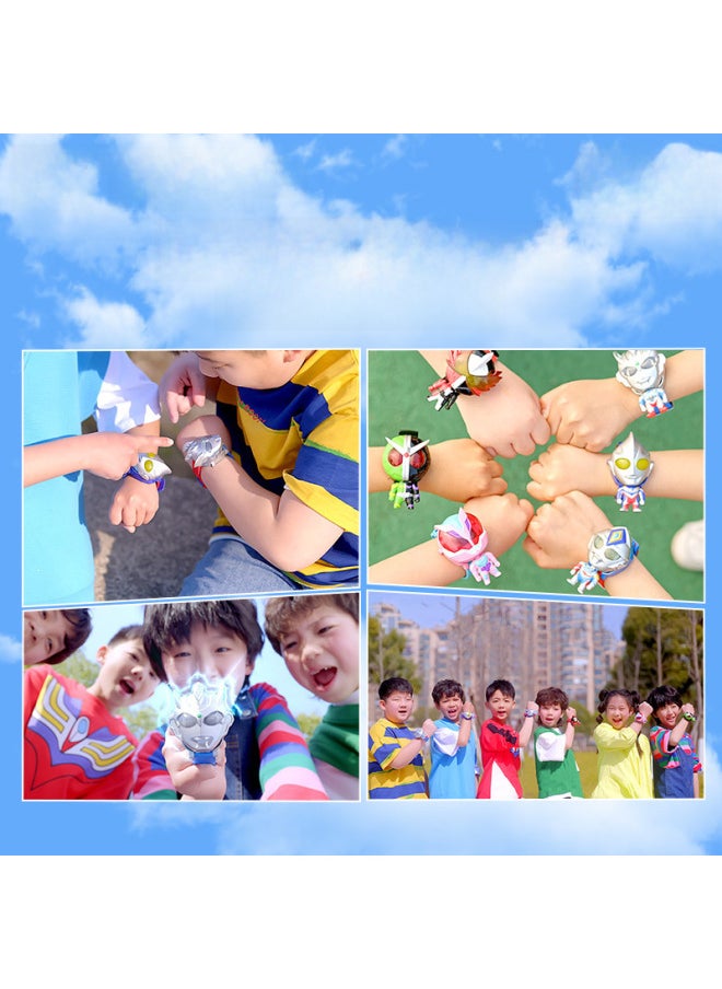Generic - Genuine Smart Ultraman Watch Q Mecha Deformation Children Boys Girls Ultraman Hero Watch Toy-Color:Sanrio Watch-Big Ear Dog - Image 1