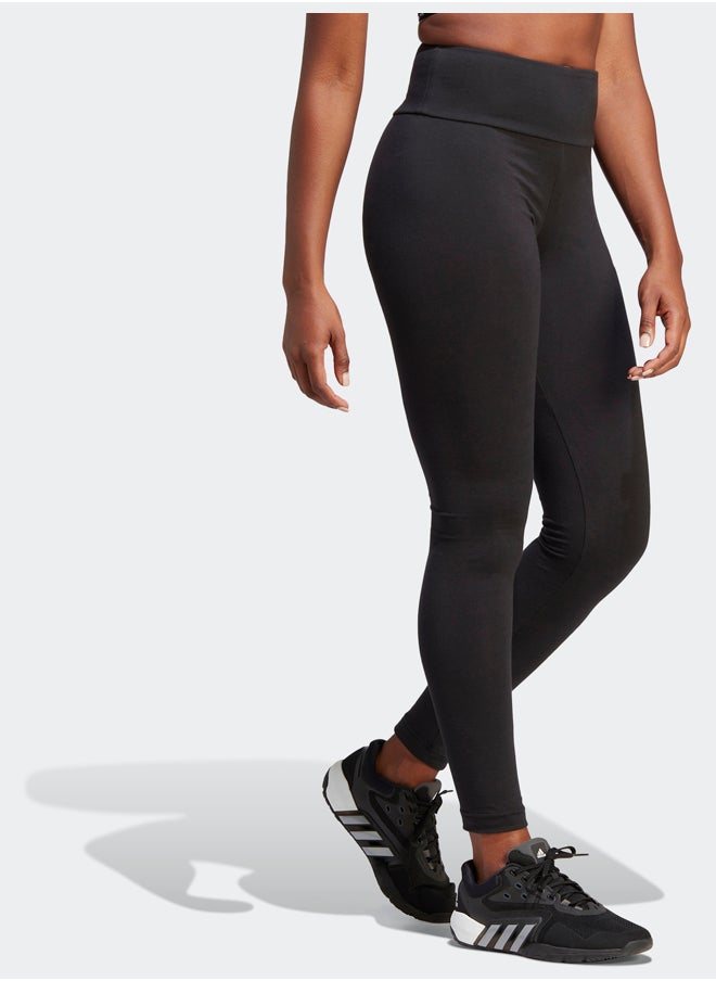 Essentials High-Waisted Logo Leggings
