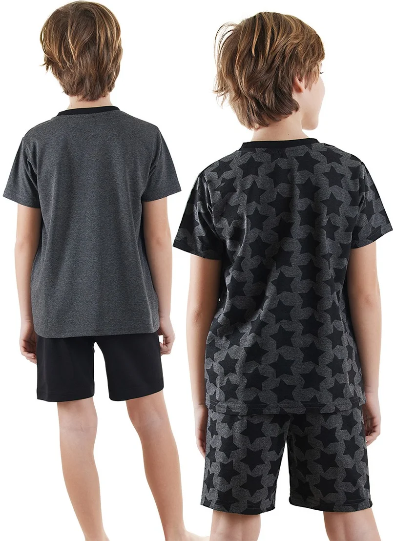 Denokids Starry Dino Boy 2-Piece Pajama Set