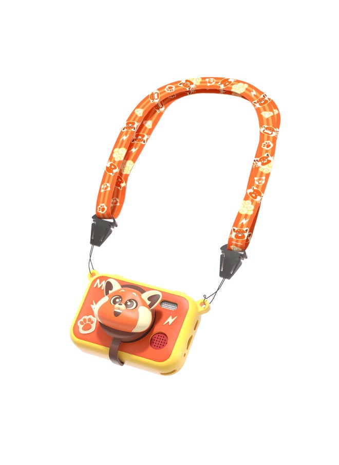 Disney Strawberry Bear Children's Digital Camera Can Take Pictures Of Baby Boys And Girls Shaking Sound Network Red HD Small SLR-Color:S5 Meimei +16g  - Image 1