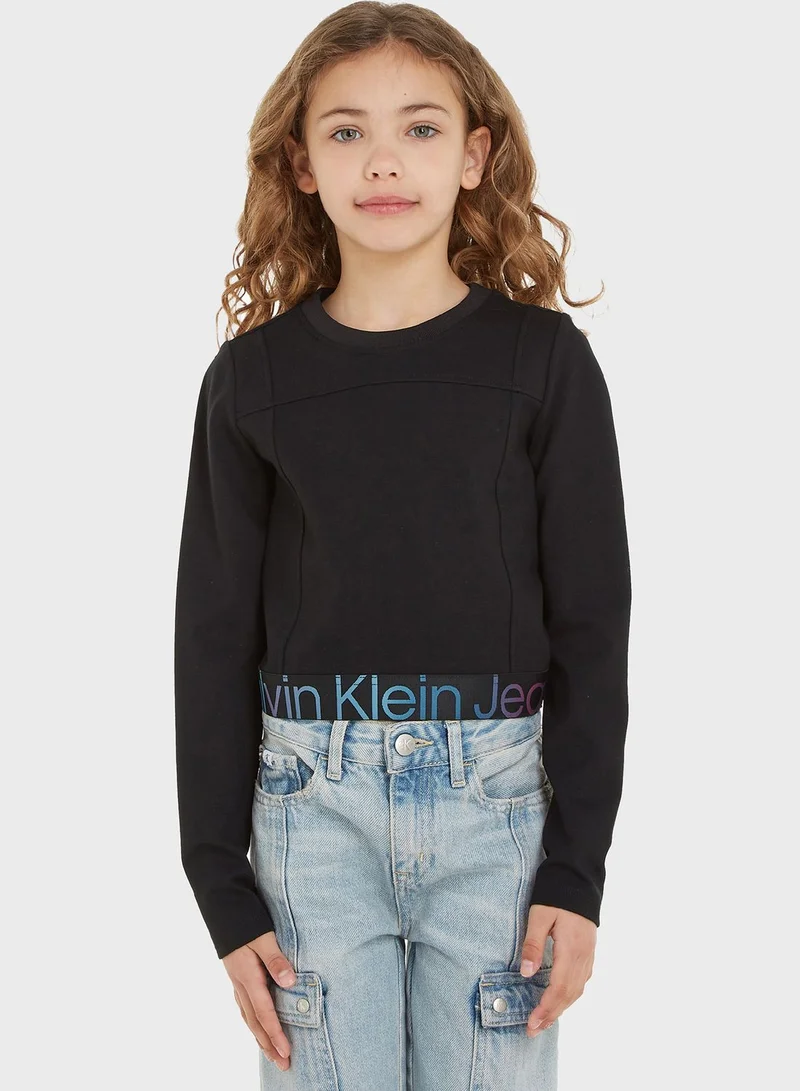 Calvin Klein Jeans Kids Essential Knitted T-Shirt
