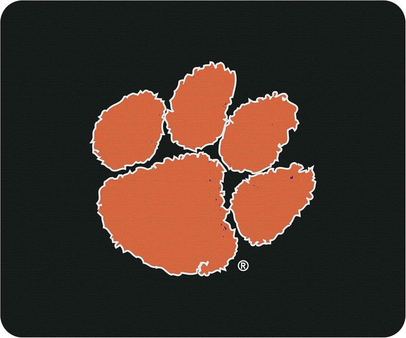 OTM Essentials Clemson Tigers Mouse Pad, Desk Accessories, Standard Fabric Gaming Mouse Pad - Image 1