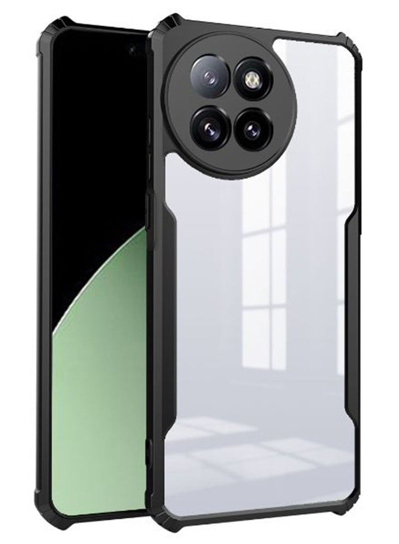 for OnePlus 13R 5G Case, Ultra Thin Lightweight, Soft TPU Bumper, Acrylic Clear Back Cover OnePlus 13R 5G - Image 1