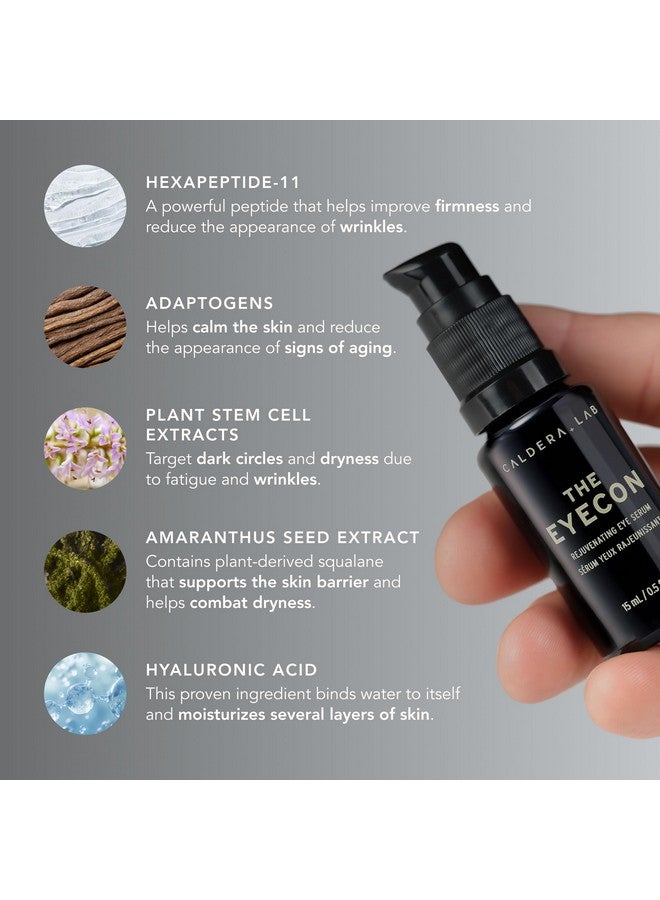 Caldera + Lab The Eyecon | Men’s Eye Serum formulated for fine lines, dark circles and puffiness. - Image 4