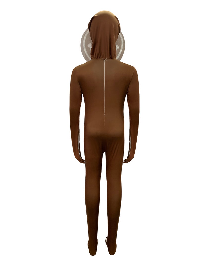Christmas Cosplay Tight-Fitting Jumpsuit Role-Playing Costume Gingerbread Man Stage Performance - Image 3