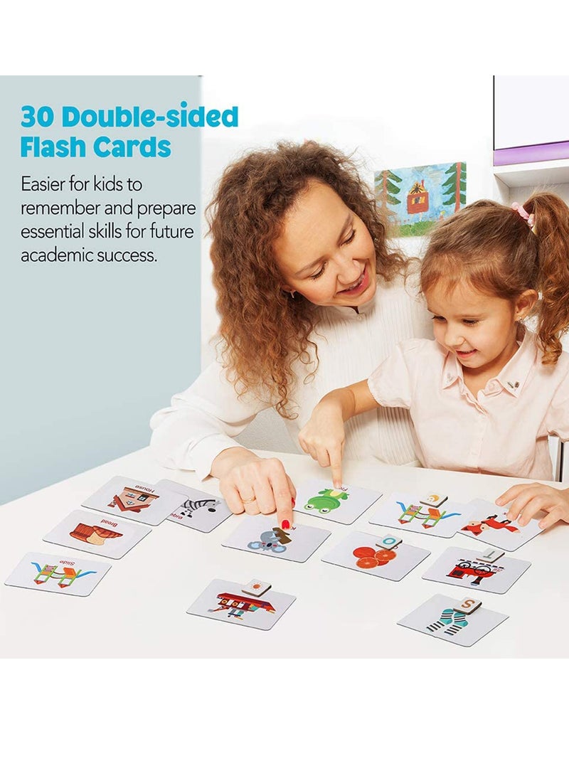 SYOSI Magnetic Letters Numbers Alphabet Fridge Magnets ABC 123 Educational Toy Set Preschool Learning Spelling Counting Uppercase Lowercase Math for 3 4 5 Years Kid Toddler - Image 5