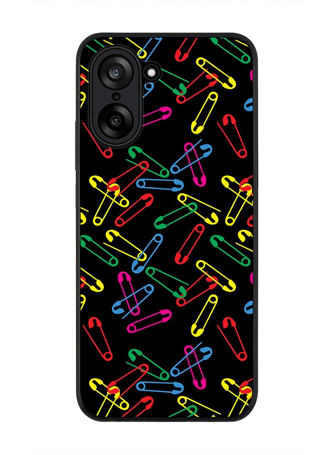 Stylizedd For OnePlus Nord CE5 / Ace 5 Racing Case,Slim fit Camera Protection, Shockproof Thin Phone cover  - Safety Pins