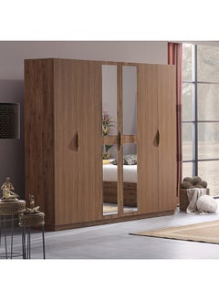 Harper 6-Door Wardrobe with 2 Mirrors 55 x 210 x 220 cm - pzsku/Z4DCB1758367633454374Z/45/_/1706185569/fbda4a02-6f72-4214-9c9b-ab2f18c5c7ae