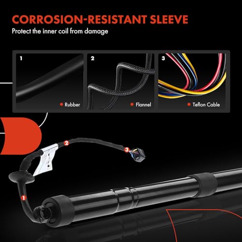 A-Premium Rear Tailgate Right Power Lift Support Shock Strut Compatible with Select Hyundai Models - Santa Fe Sport 2013-2018, 2.0L 2.8L, Sport Utility, Excluding Santa Fe Model - Replace# 817802W600 - Image 4