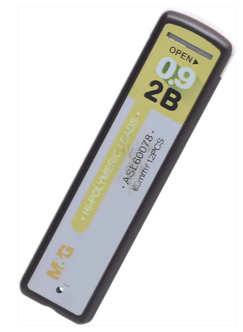 M&G Mechanical Pencil Leads, 2B 0.9Mm - NO: Asl 60078 - Image 2