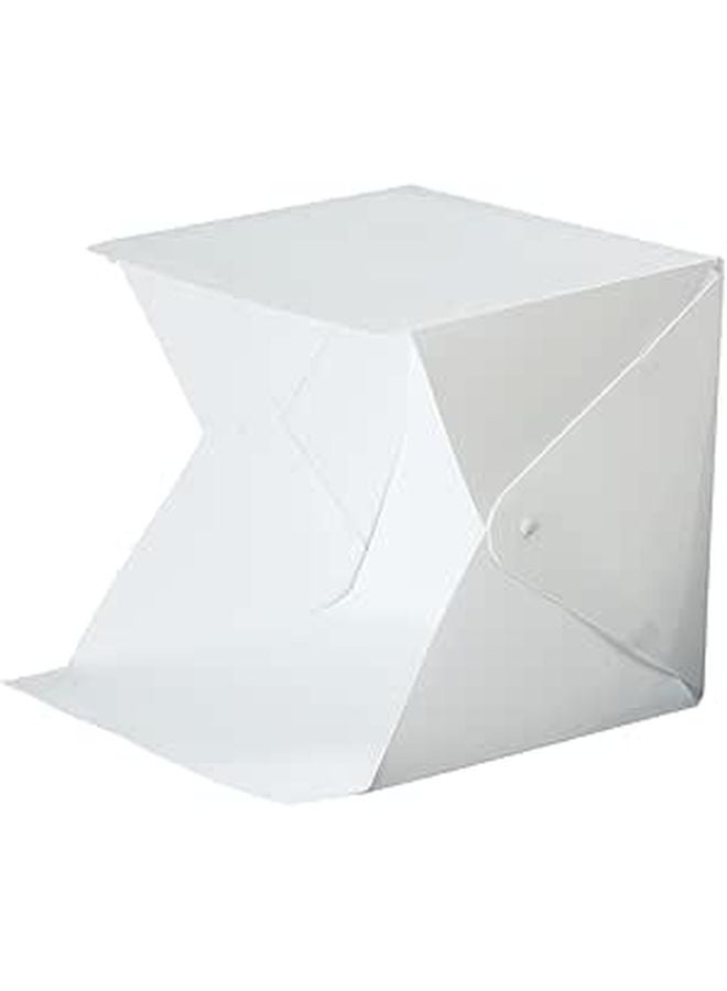 Folding LED Photo Light Tent With Color Backdrops Portable Softbox For Jewelry Photography - Image 1