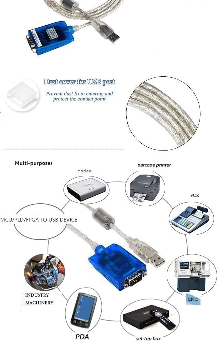 UOTEK UTEK UT-880 USB to RS-232 Interface Protocol Vonverter VER 2.0(1-Port USB to RS-232 Serial Converter with ESD Protection) - Image 3