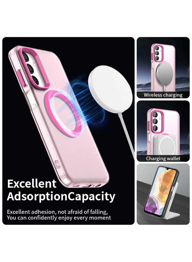 اس-توب جراب لهاتف Samsung Galaxy M55 5G Candy Magsafe PC Hybrid TPU - Image 3