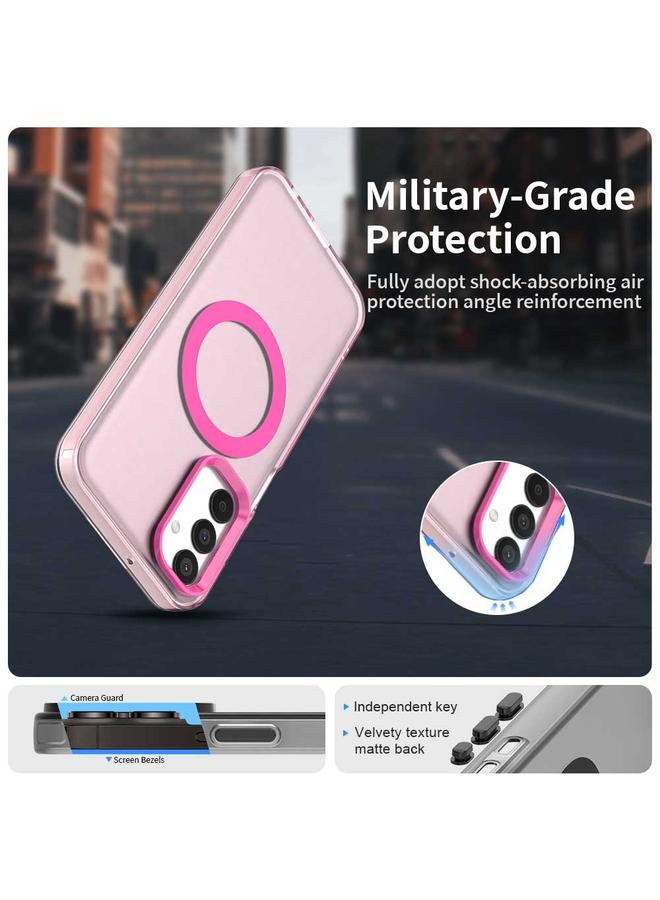 اس-توب جراب لهاتف Samsung Galaxy M55 5G Candy Magsafe PC Hybrid TPU - Image 2