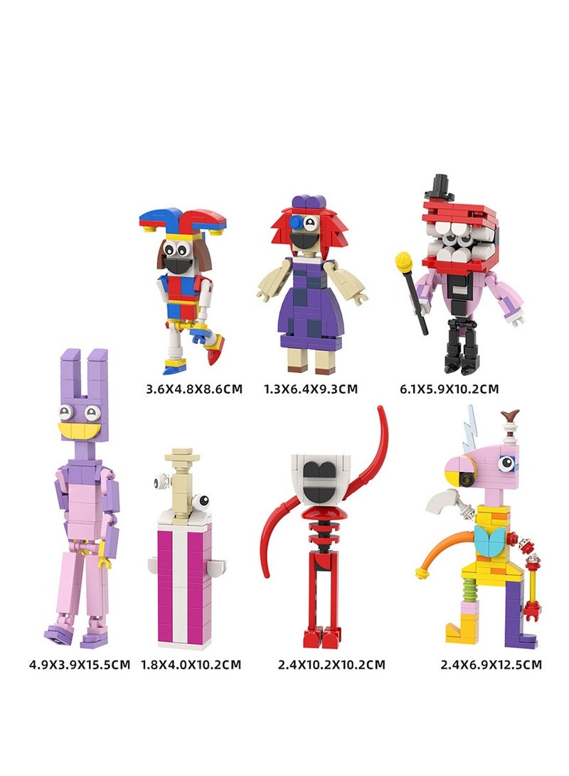 Y&D 503-Piece The Amazing Digital Circus Building Block Puzzle Toy Set  - Image 4