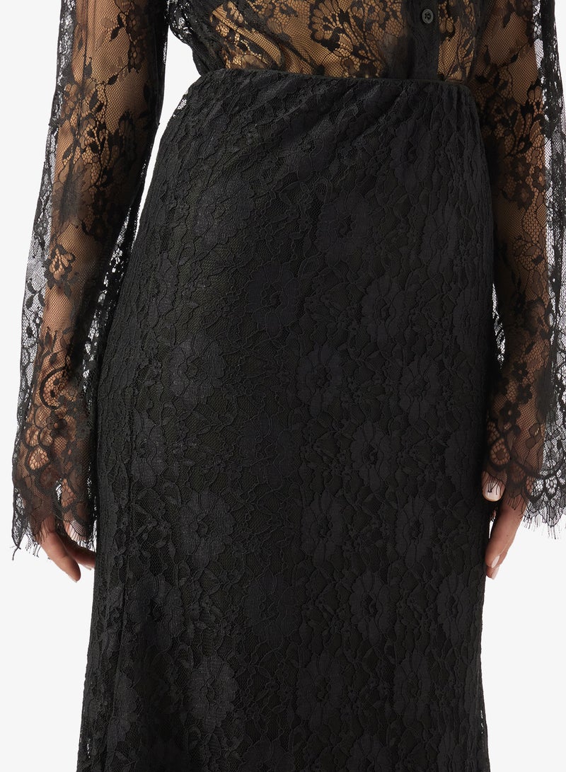 Ginger Lace A Line Skirt - Image 4
