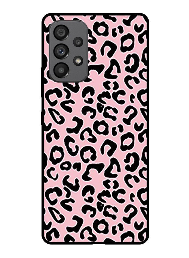 Theodor Protective Case Cover For Samsung Galaxy A53 5G   Pink Cheetah skin - Image 1