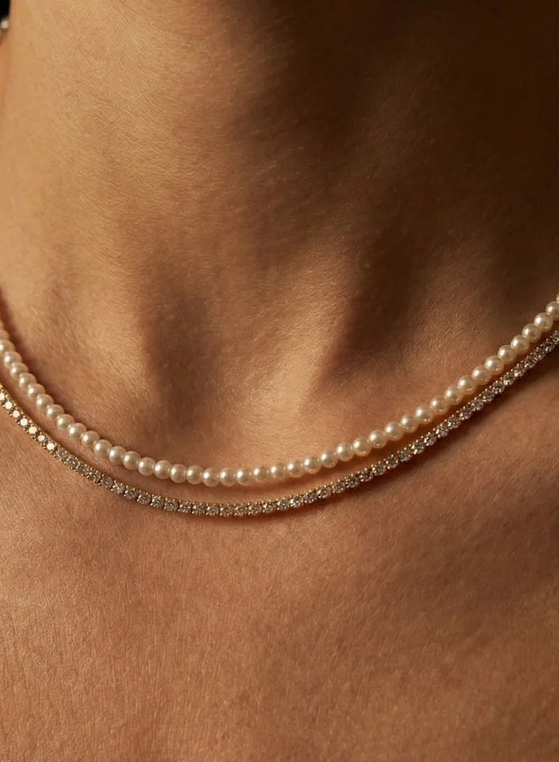 ليو جو قلادة ليو جو لونيه دوو ذهبية